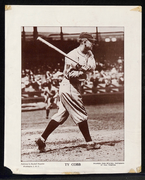 Lot of (13) 1910-'57 M114 Baseball Magazine Premiums w. Ty Cobb & Honus Waganer