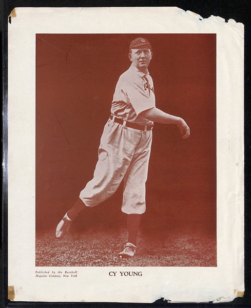 Lot of (13) 1910-'57 M114 Baseball Magazine Premiums w. Ty Cobb & Honus Waganer