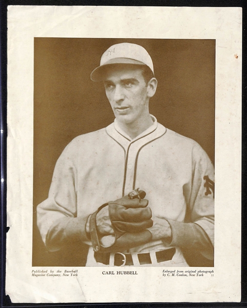 Lot of (13) 1910-'57 M114 Baseball Magazine Premiums w. Ty Cobb & Honus Waganer