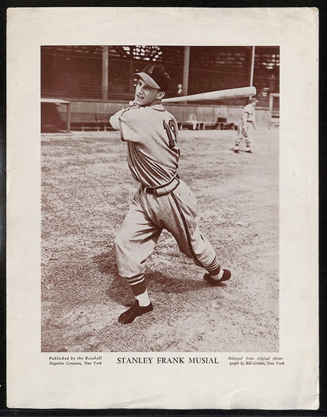 Lot of (13) 1910-'57 M114 Baseball Magazine Premiums w. Ty Cobb & Honus Waganer