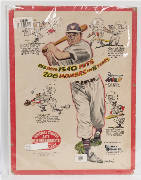 Lot of (6) 16x20 Baseball Photos & Team Pictures w. Signed Mel Allen (JSA Auction Letter)