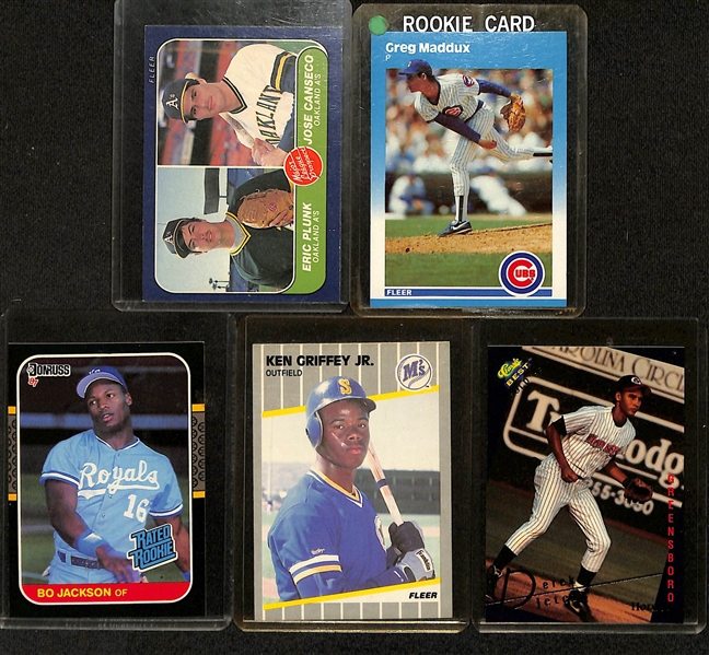 Lot of (20) 1979-1993 Rookie Baseball Cards w. 1979 Topps Ozzie Smith