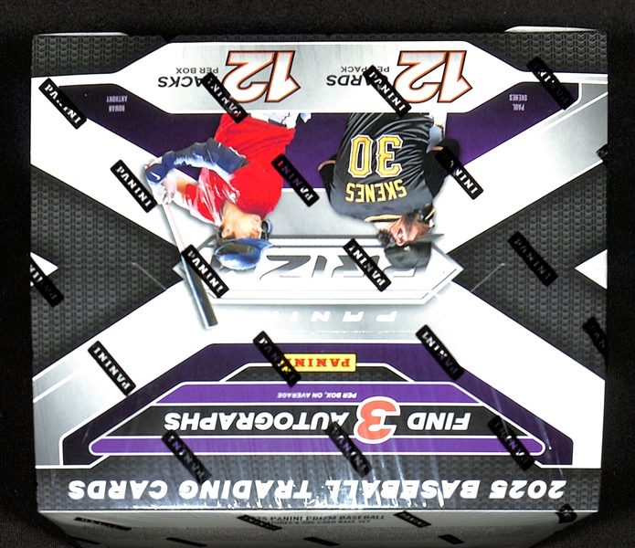2025 Panini Prizm Baseball Hobby Box - Factory Sealed