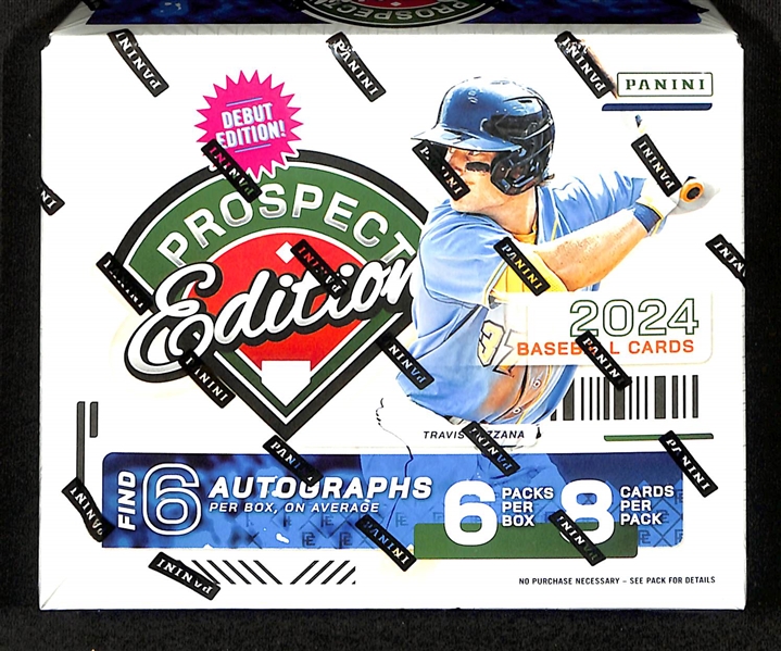 Factory Sealed 2024 Panini Prospect Edition Baseball Hobby Box
