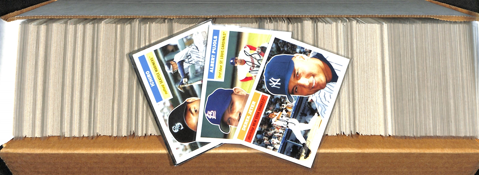 2005 Topps Heritage Complete Set w. Short Prints + Duplicates