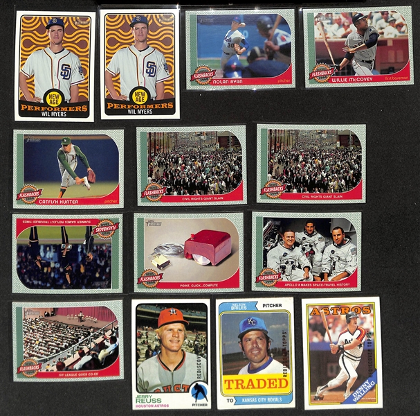 2017 Topps Heritage + Heritage High Number Complete Sets w. Short Prints + (59) Inserts (Aaron Judge Rookie)