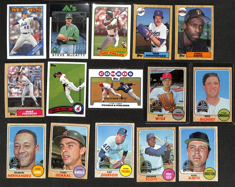 2017 Topps Heritage + Heritage High Number Complete Sets w. Short Prints + (59) Inserts (Aaron Judge Rookie)
