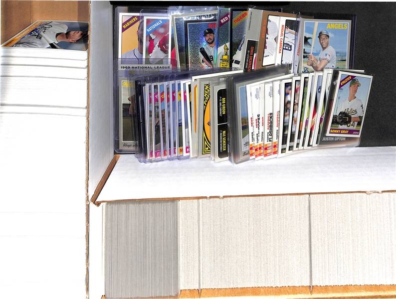 2019 Topps Heritage Complete Set + 2015 Topps Heritage Starter Set w. Inserts, Parallels, Autographs