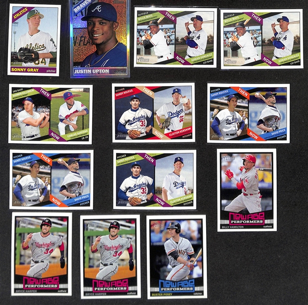 2019 Topps Heritage Complete Set + 2015 Topps Heritage Starter Set w. Inserts, Parallels, Autographs