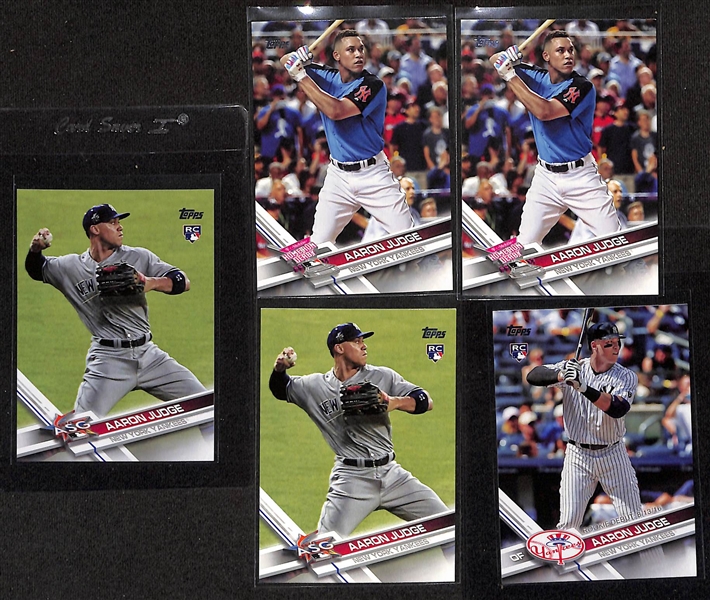 2017 Topps Update Complete Set w. Duplicates + Inserts, Parallels (5 Total Aaron Judge Rookies)