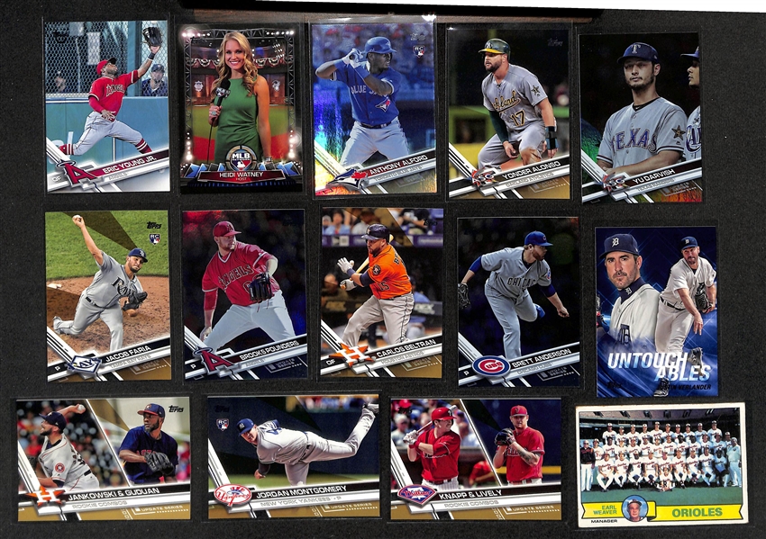 2017 Topps Update Complete Set w. Duplicates + Inserts, Parallels (5 Total Aaron Judge Rookies)