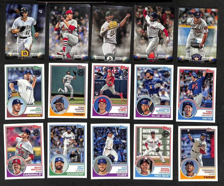 2018 Topps Update Complete Set w. Ozzie Albies Rookie Autograph (Ohtani, Soto, Acuna Rookies)
