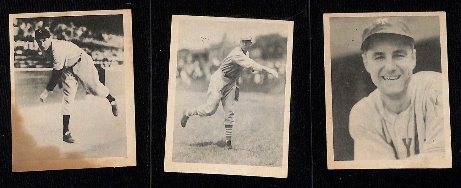 Lot of (26) 1939 Playball Cards w. Lefty Gomez & Paul Dean