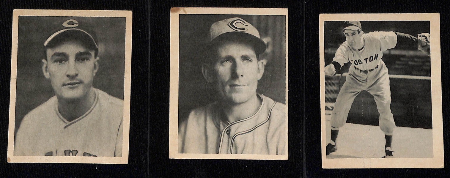 Lot of (26) 1939 Playball Cards w. Lefty Gomez & Paul Dean