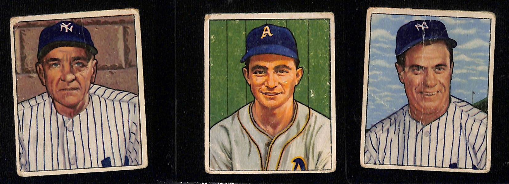 Lot of (41) 1950 Bowman Baseball Cards w. Casey Stengel