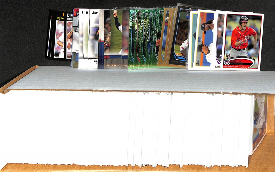 2012 Topps Update + 2013 Topps Update Complete Sets (Harper, Arenado, Wheeler Rookies) w. 2013 Update Inserts, Parallels, Relics