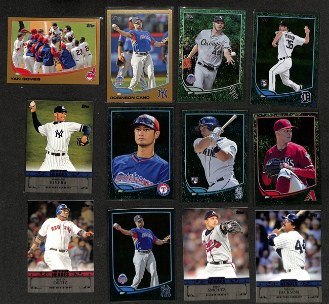 2012 Topps Update + 2013 Topps Update Complete Sets (Harper, Arenado, Wheeler Rookies) w. 2013 Update Inserts, Parallels, Relics