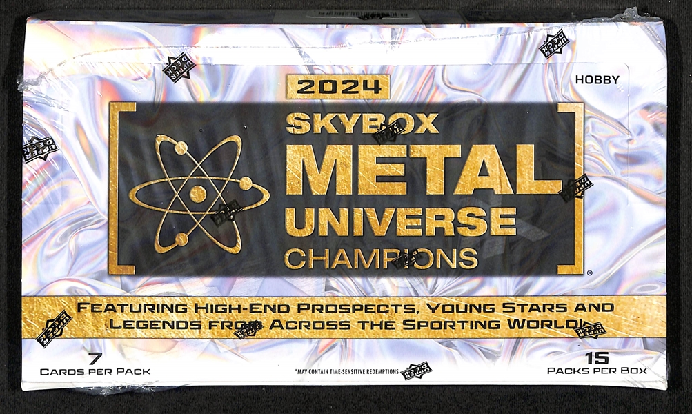 2024 Upper Deck Skybox Metal Universe Champions Factory Sealed Hobby Box