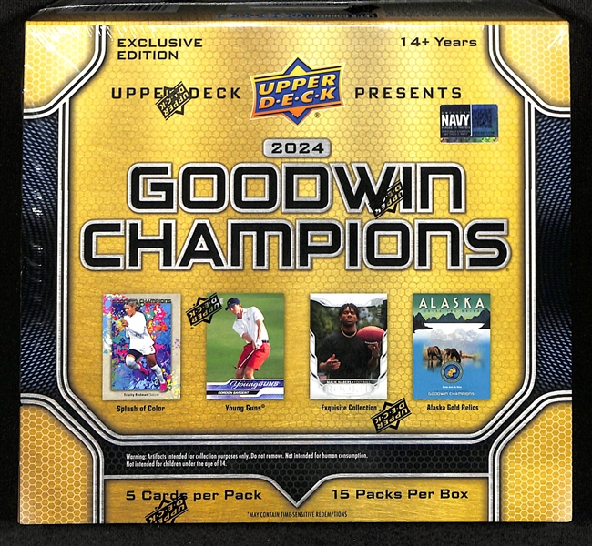 2024 Goodwin Champions CDD Exclusive Factory Sealed Hobby Edition 