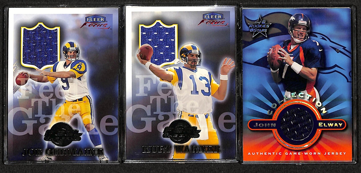 1999 Rookies and Stars = 1999 Fleer Focus Football Complete Sets w. Rookies, Inserts, Relics, +