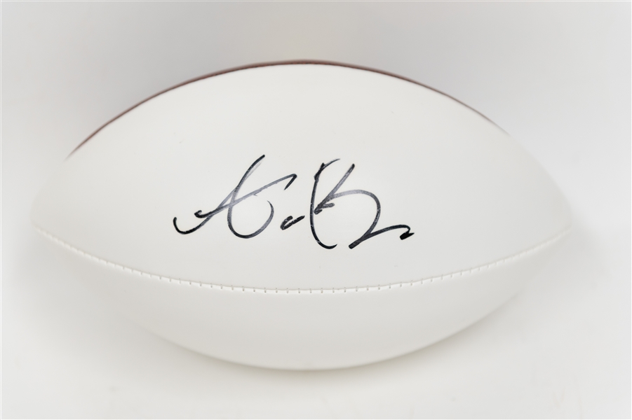 A.J. Brown Signed Panel Football & Special Edition A.J. Brown 2021 Pro Bowl Locker Sign #3/5 (Both PSA/DNA)