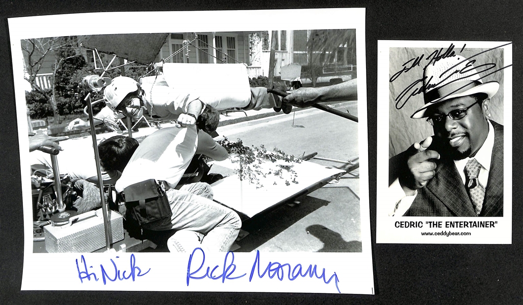Lot of (16) Signed Comedian Photos (many personalized) w. Phil Hartman, Bernie Mac, Damon Wayans, Buddy Hackett (JSA Auction Letter)