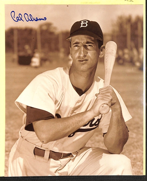 Lot of (40+) Signed L.A. & Brooklyn Dodger Prints w. Duke Snyder, Carl Erskine (HOF) & Ralph Branca, +(JSA Auction Letter)