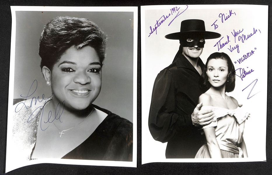 Lot of (40+) Actress Signed Photos (many personalized) w. Laura Dern, Nell Carter, +(JSA Auction Letter)