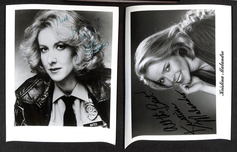 Lot of (40+) Actress Signed Photos (many personalized) w. Laura Dern, Nell Carter, +(JSA Auction Letter)