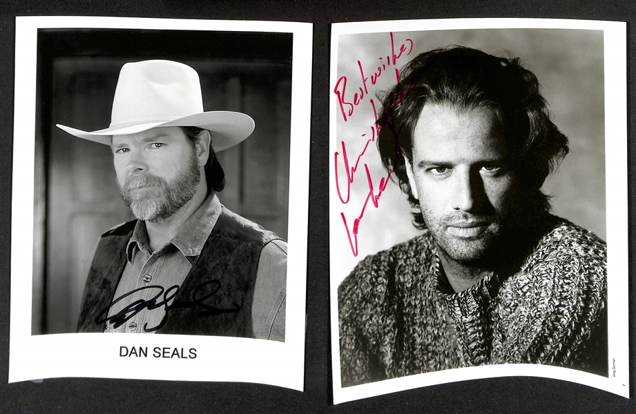 Lot of (60+) Signed Actor Photos (many personalized) W. Paul Reiser, Robert Urich, +(JSA Auction Letter)