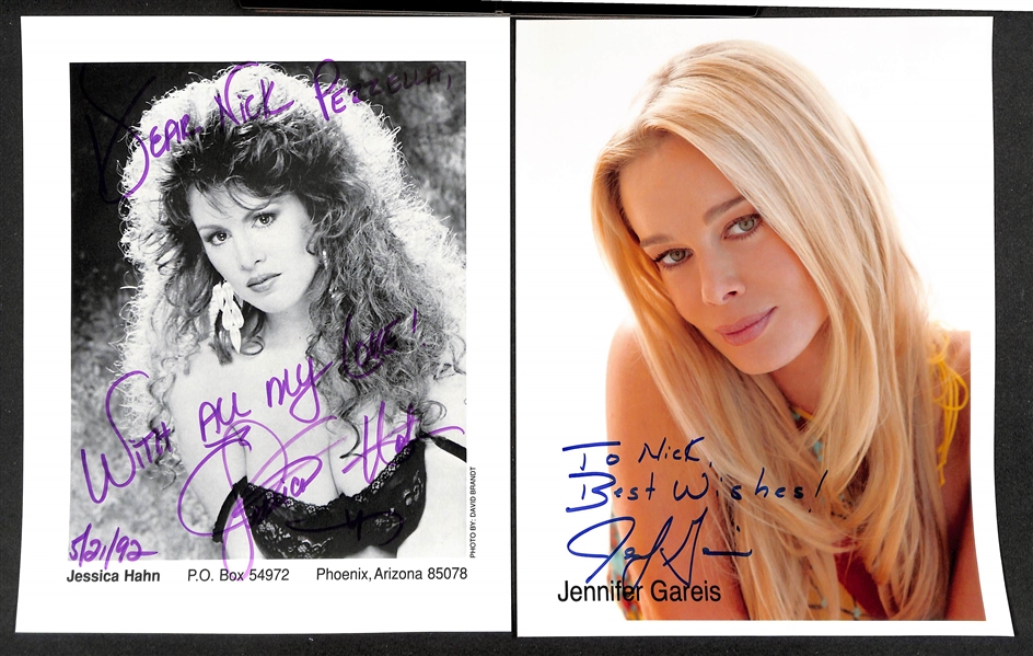 Lot of (45+) Female Celebrity Signed Photos (many personalized) w. Elizabeth Dennehy, Jessica Hahn, + (JSA Auction Letter)