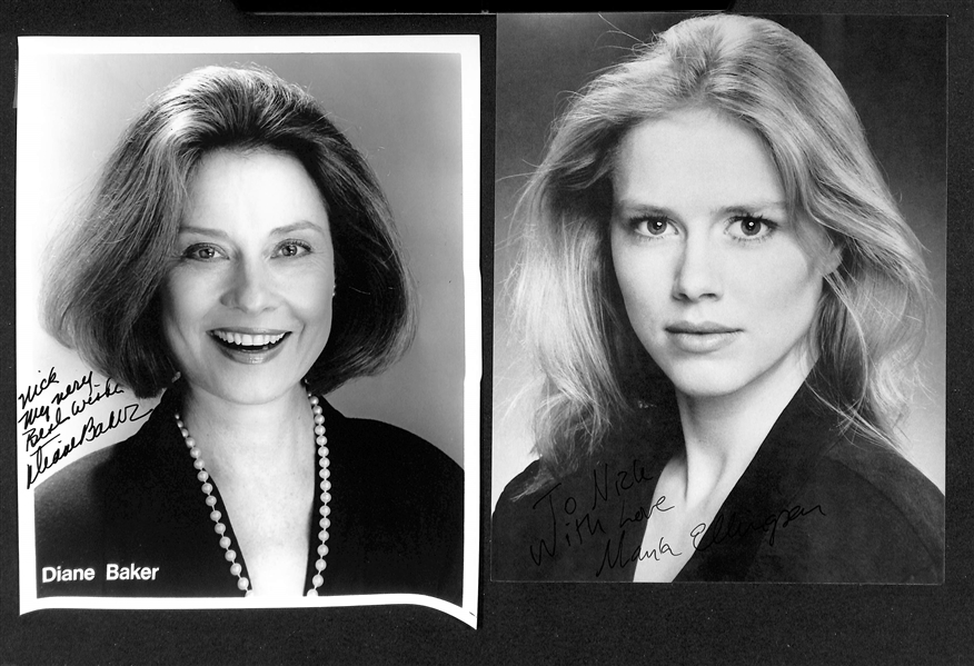 Lot of (45+) Female Celebrity Signed Photos (many personalized) w. Elizabeth Dennehy, Jessica Hahn, + (JSA Auction Letter)