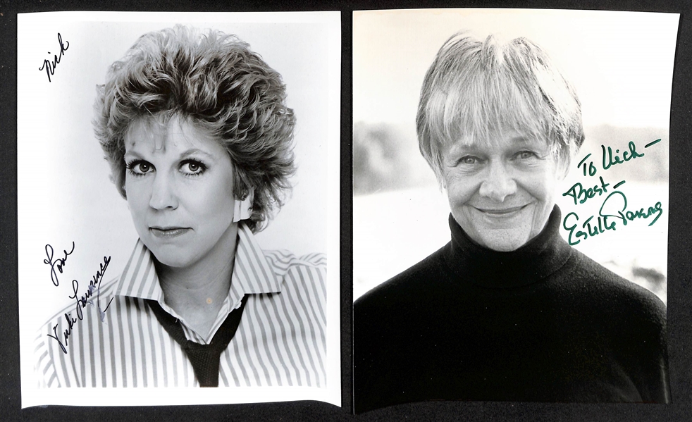 Lot of (50+) Female Celebrity Signed Photos (many personalized) w. Vicki Lawrence, Estelle Parsons, +(JSA Auction Letter)