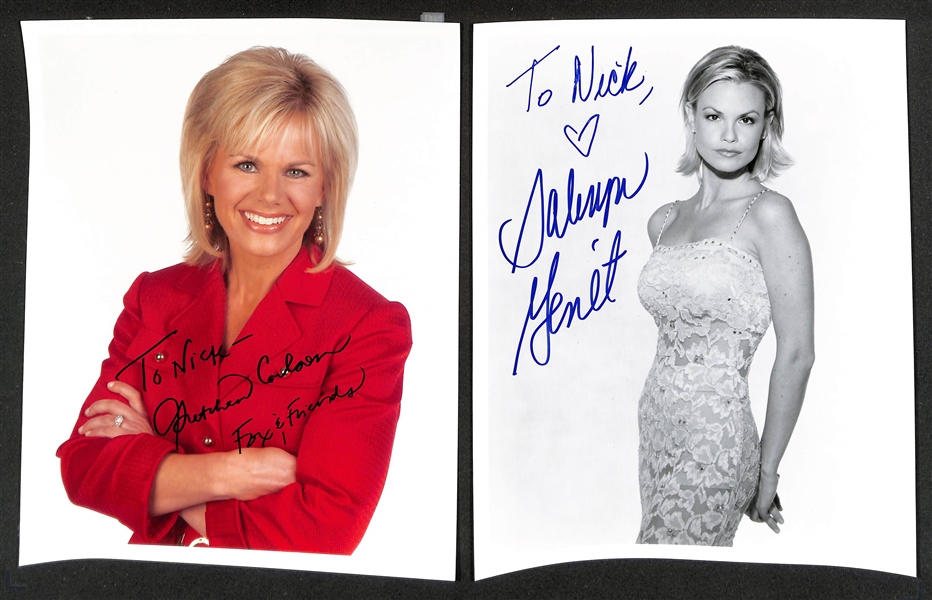 Lot of (50+) Female Celebrity Signed Photos (many personalized) w. Vicki Lawrence, Estelle Parsons, +(JSA Auction Letter)
