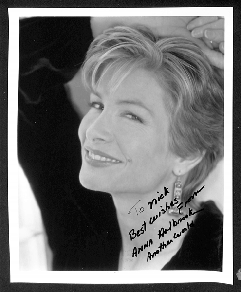 Lot of (40+) Signed Female Celebrity Photos (many personalized) w. Nancy Travis, Elizabeth Montgomery + (JSA Auction Letter)