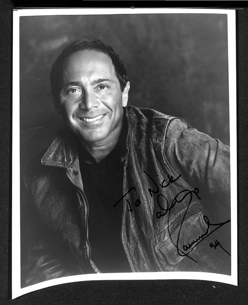 Lot of (13) Signed Photos (many personalized) w. Paul Anka, Chynna Phillips + (JSA Auction Letter) 
