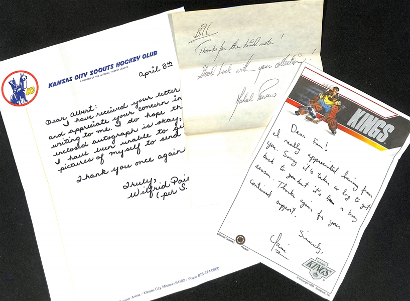 Lot of (45+) Mostly Sports Related Signed Letters & Notes w.  Charles Mann, (2) Ray Perkins, Herb Welch, More - JSA Auction Letter