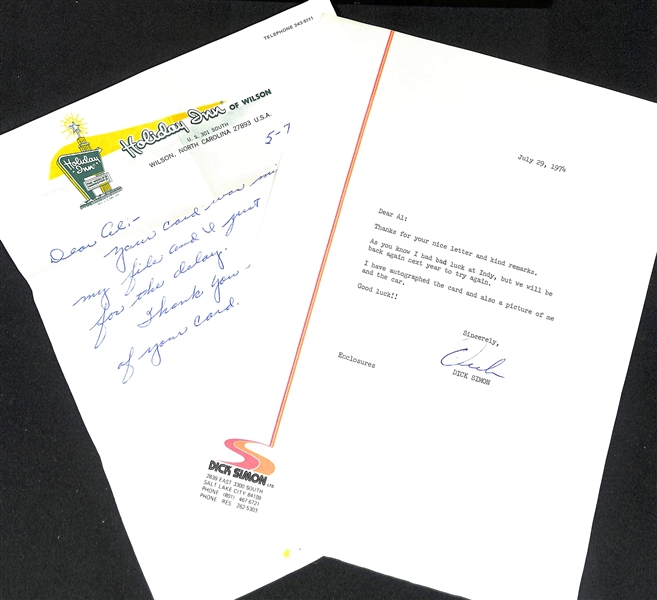Lot of (40+) Mostly Sports Related Signed Letters & Notes - Many on Team Letterhead - w. Serge Savard, Art Donovan, Levern Tart, Charles Mann, More - JSA Auction Letter
