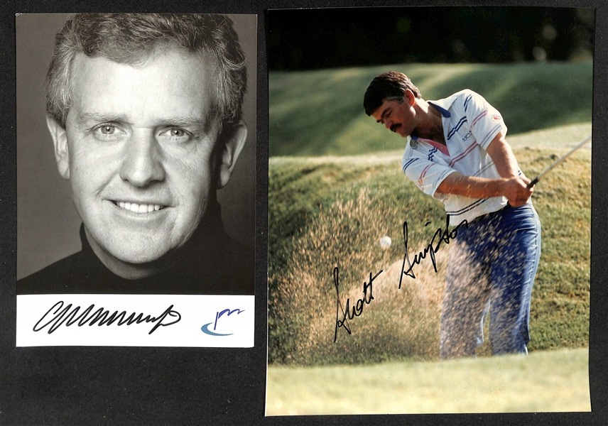 Lot of (56) Signed Golf Memorabilia (many personalized) w. Lee Trevino, Henrik Stenson +(JSA Auction Letter)