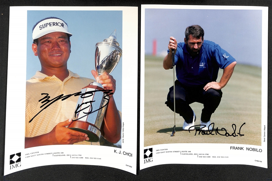 Lot of (56) Signed Golf Memorabilia (many personalized) w. Lee Trevino, Henrik Stenson +(JSA Auction Letter)