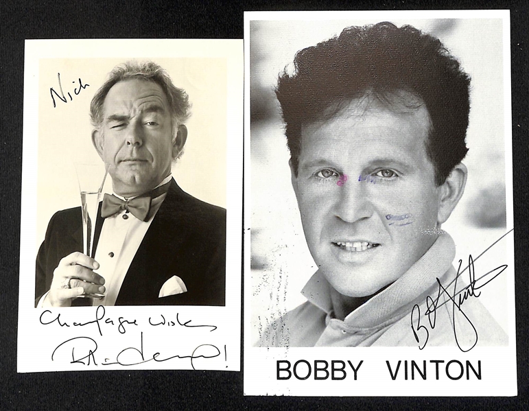 Lot of (65+) Signed Actor Prints & Photos (Many Personalized) w. Vincent Price, Robert Klein, Charles Keating, +(JSA Auction Letter)