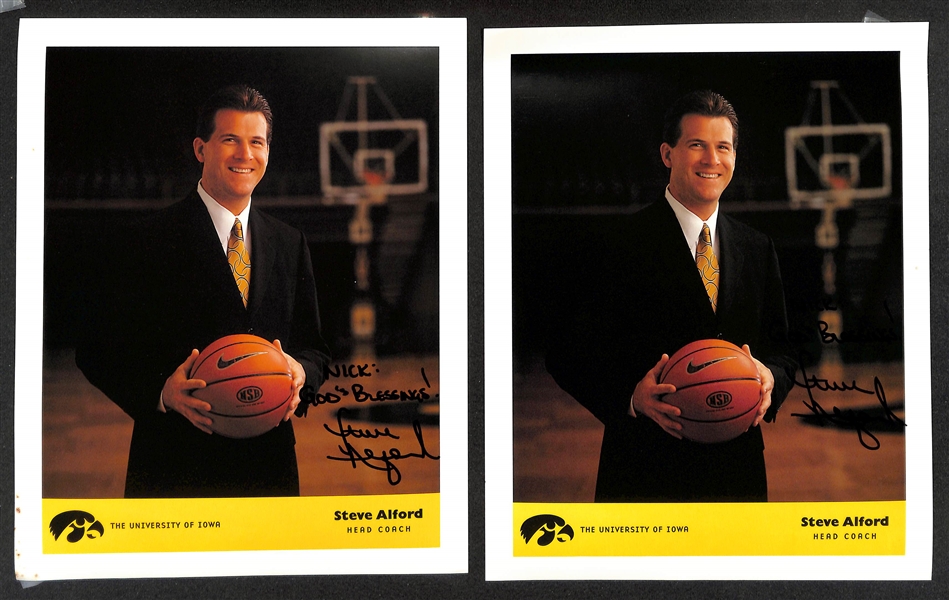 Lot of (65+) Mostly Basketball Coaches Signed Photographs w. John Chaney, Rick Pitino, Sweet Lou Dunbar, John Calipari, More - JSA Auction Letter
