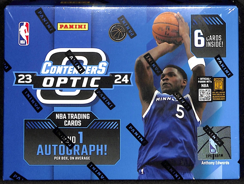 2023-24 Panini Contenders Optic Basketball Sealed Hobby Box (Victor Wembanyama RC Potential)