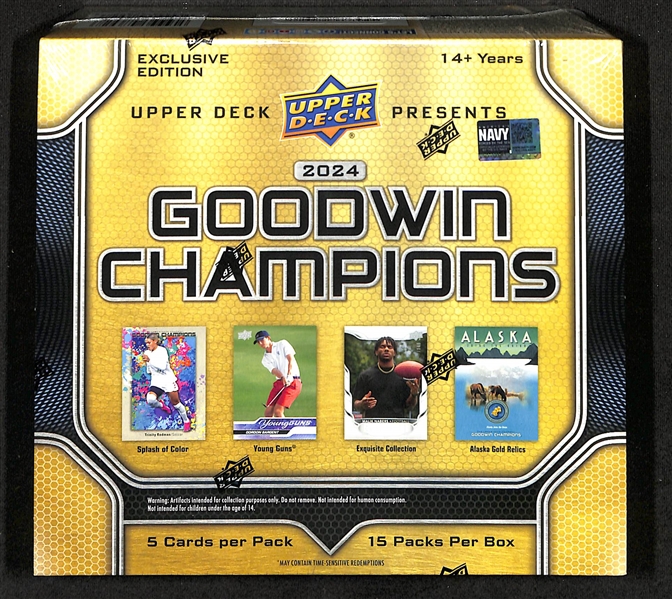 2024 Goodwin Champions CDD Exclusive Factory Sealed Hobby Edition 