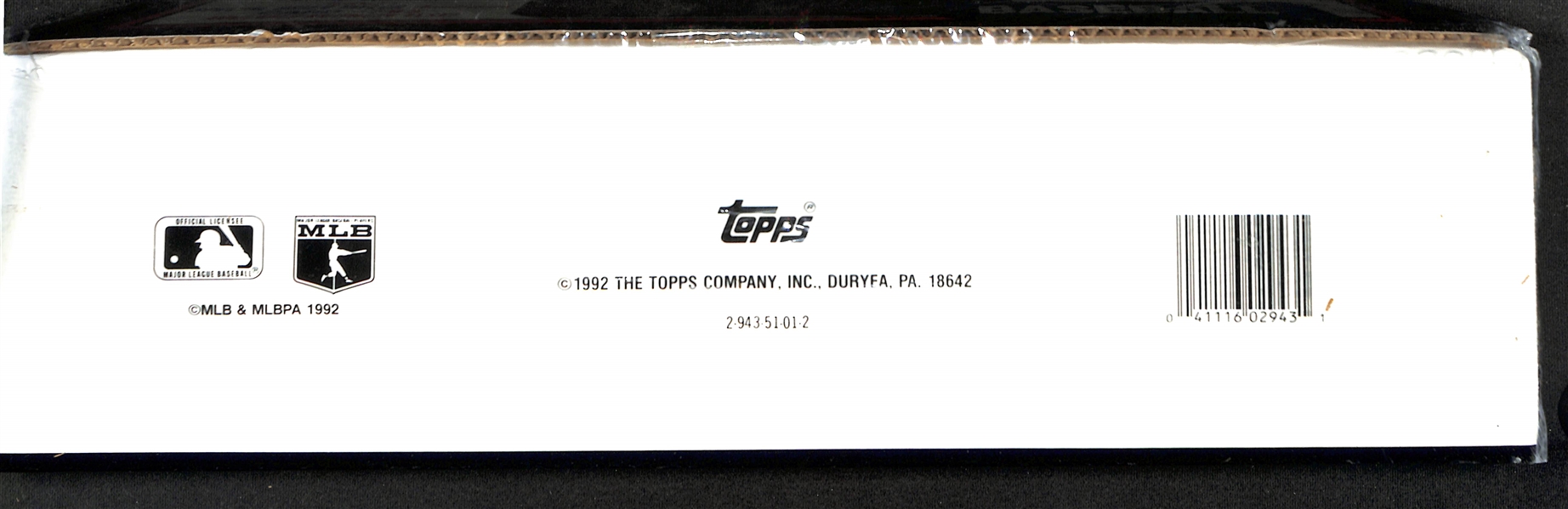 1992 Topps Baseball Limited Edition Complete Topps Gold Set (793 Cards) - Sealed Factory Box