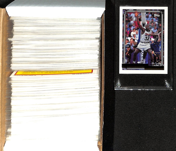 1992-93 Topps Gold Basketball Complete Series 2 Set (w. Shaquille O'Neal Topps Gold Rookie Card)