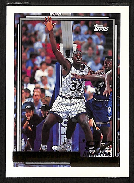 1992-93 Topps Gold Basketball Complete Series 2 Set (w. Shaquille O'Neal Topps Gold Rookie Card)