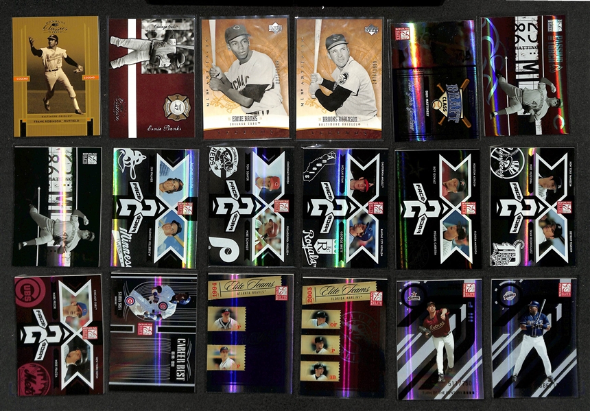 200+ Baseball Numbered Insert Cards w. 2 Printing Plates & Many Stars (Babe Ruth, Willie Mays, Nolan Ryan, Albert Pujols, +)