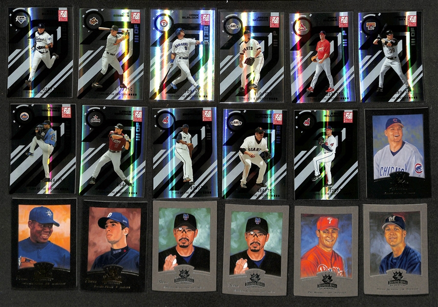 200+ Baseball Numbered Insert Cards w. 2 Printing Plates & Many Stars (Babe Ruth, Willie Mays, Nolan Ryan, Albert Pujols, +)