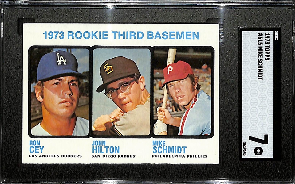 1973 Topps Complete Baseball Card Set (All 660 Cards), Inc. Mike Schmidt Rookie (SGC 7), Roberto Clemente (SGC 7.5), Nolan Ryan, + (Mostly EX or Better Condition)